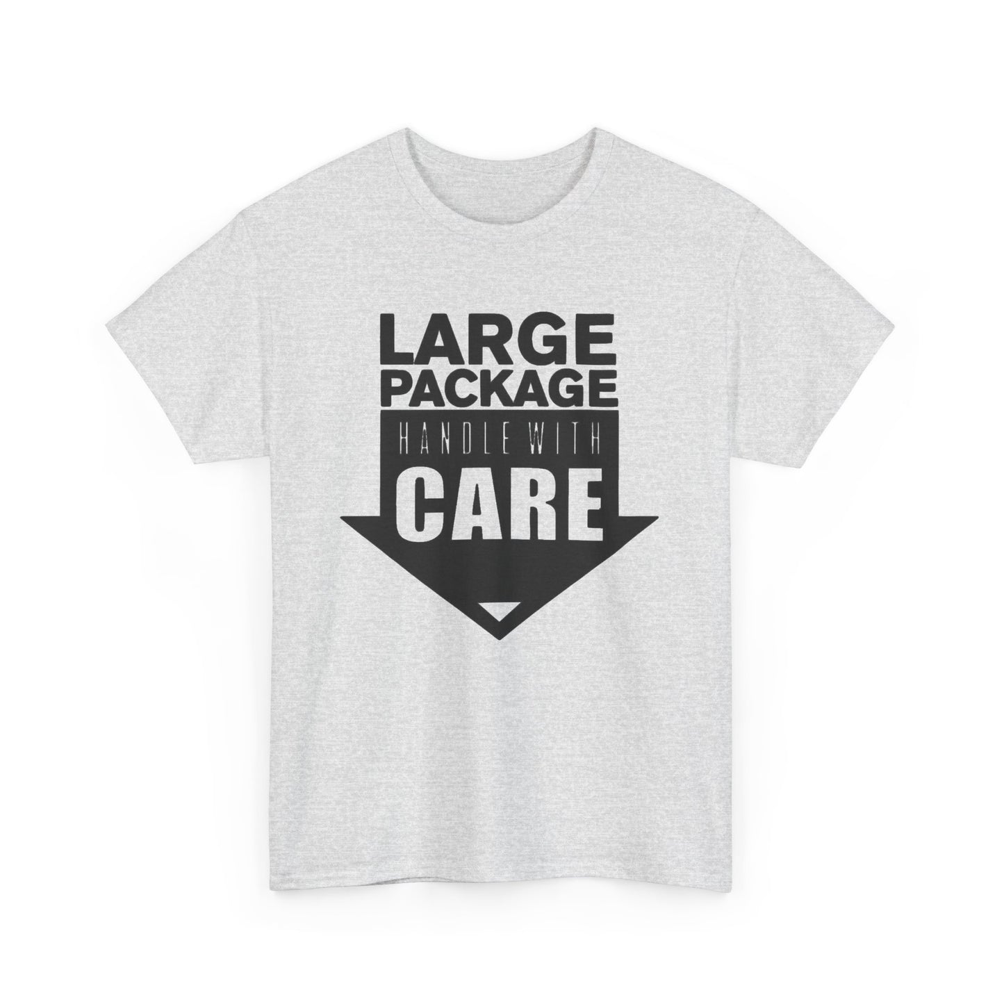 Large Package Jokes Sex Raunchy Humor Graphic T Shirt NEW ADULT