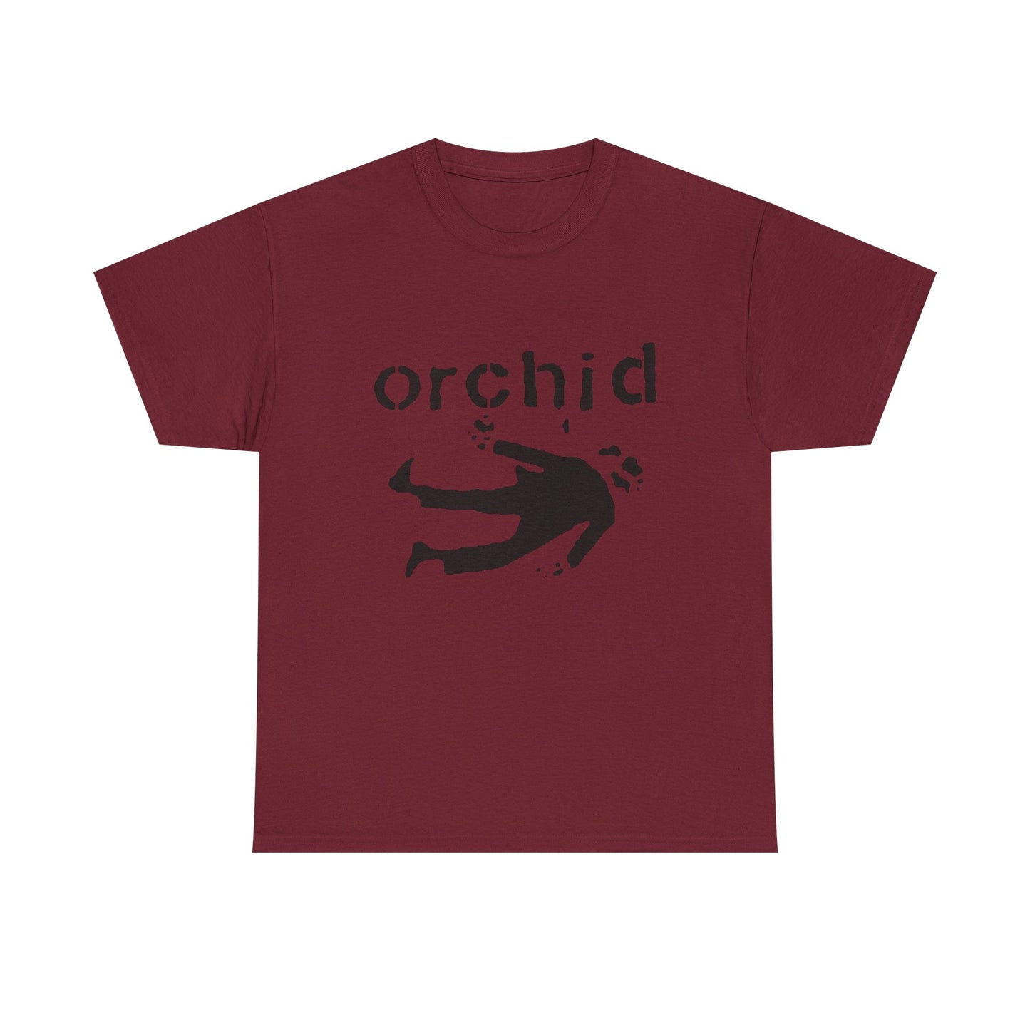 Orchid Graphic T Shirt Unisex Heavy Cotton Tee