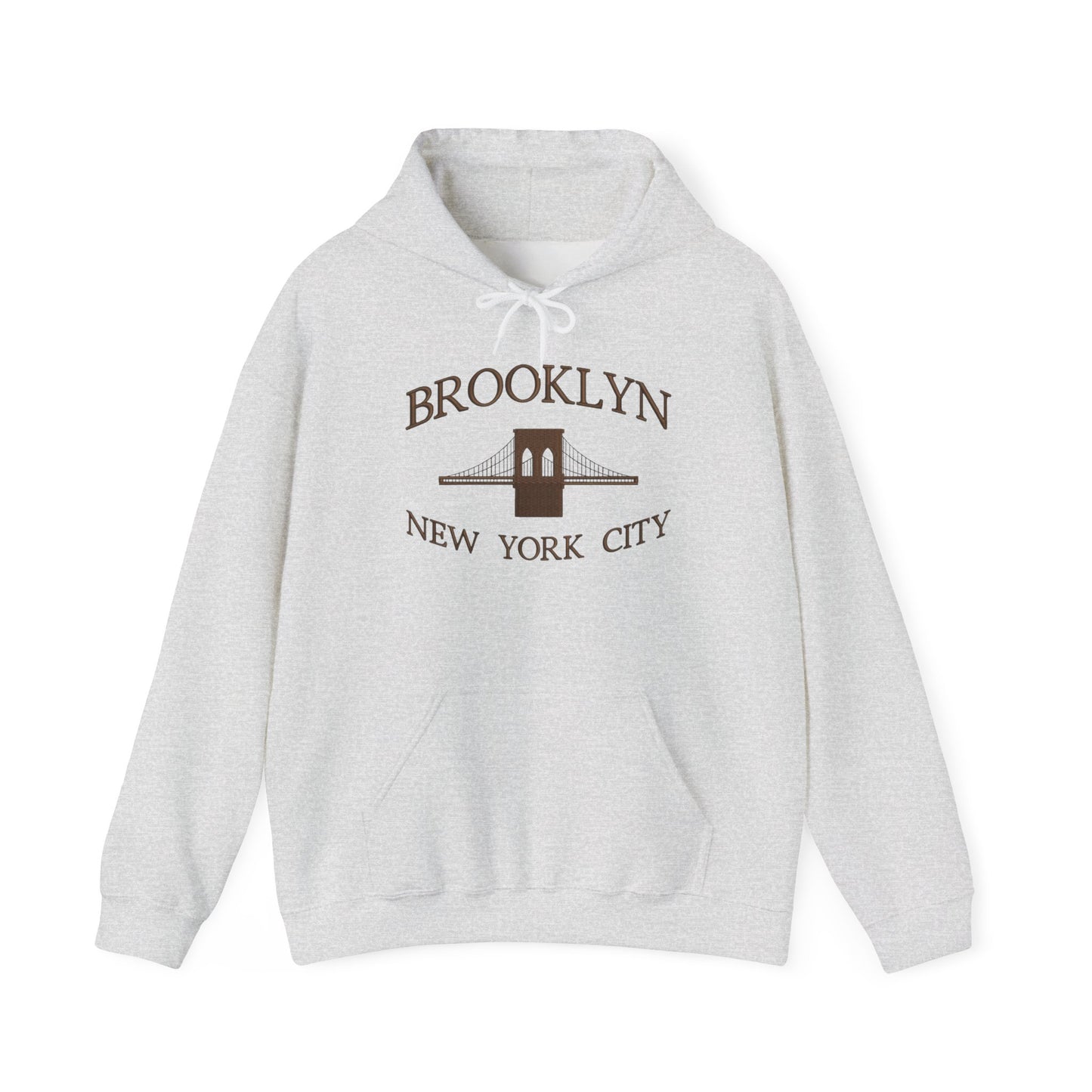 Brooklyn Bridge Graphic Hoodie Heavy Blend Sweatshirt NEW