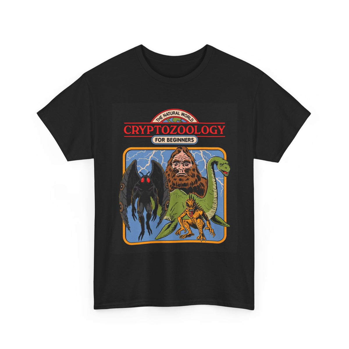 Cryptozoo Tshirt Bitcoin crypto graphic gaming cartoon Unisex Heavy Cotton Tee