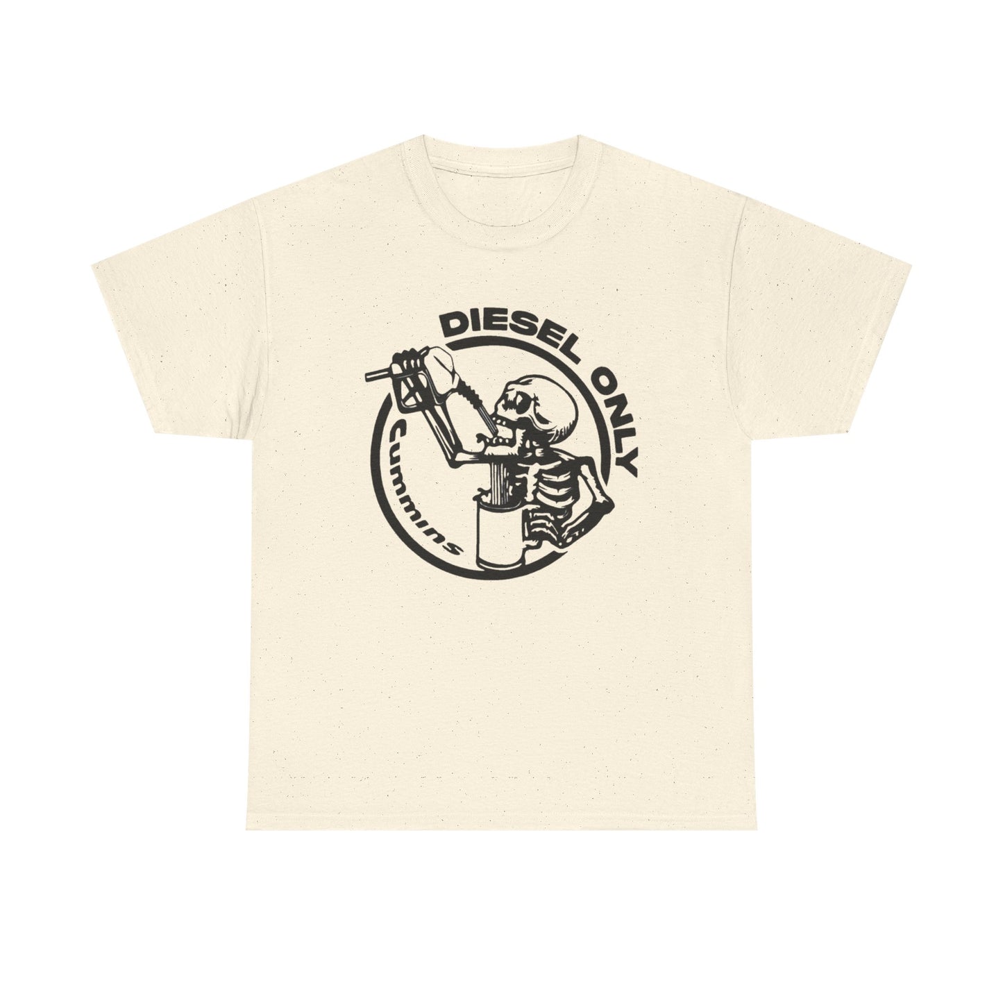 Diesel Only Cummins Graphic T Shirt Unisex Heavy Cotton Tee NEW