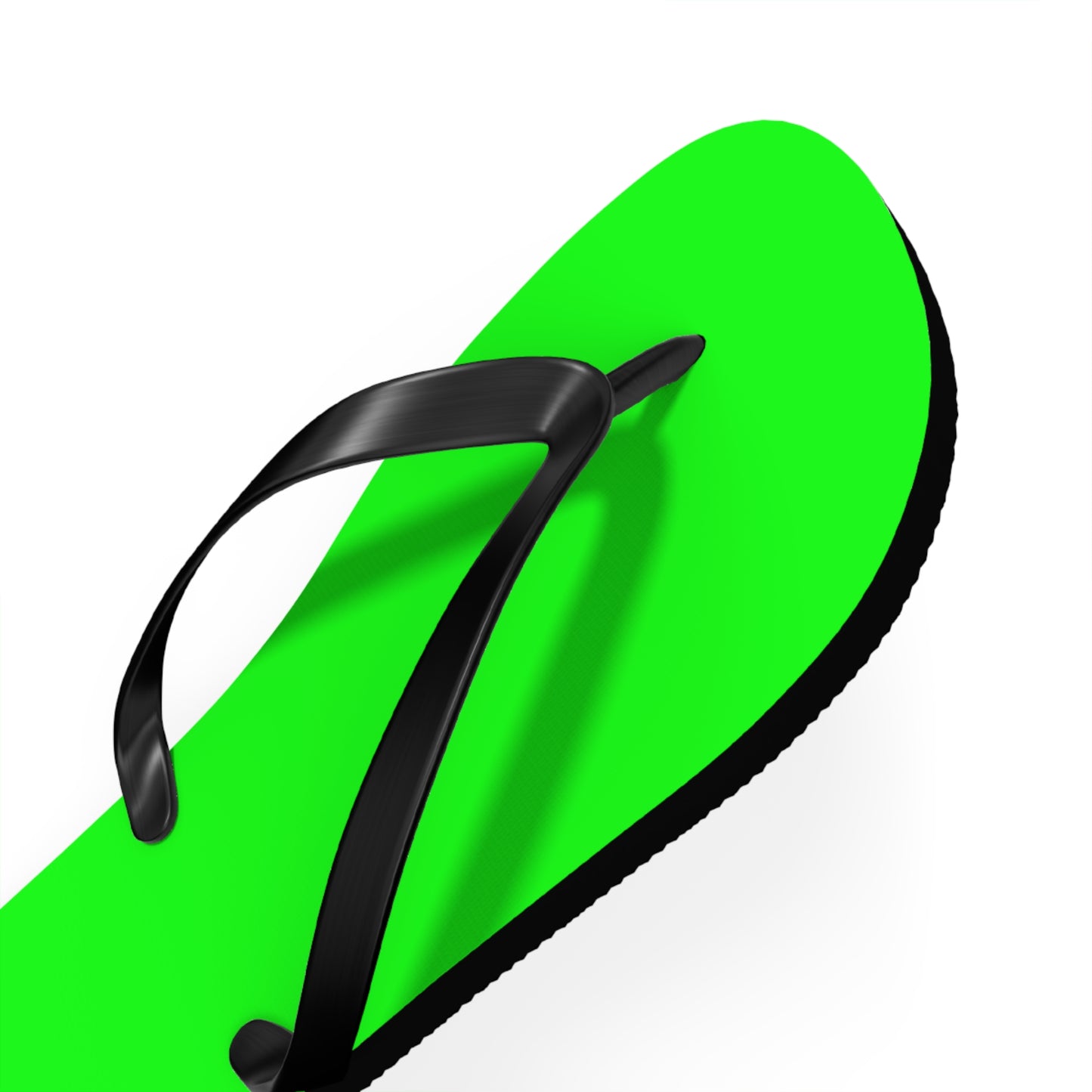 Neon Green Flip Flops, Sandals Slides, Summer Footwear, Brand New
