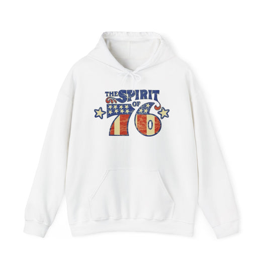 USA Spirit Of 76 Vintage Graphic Hoodie Heavy Blend™ NEW Sweatshirt