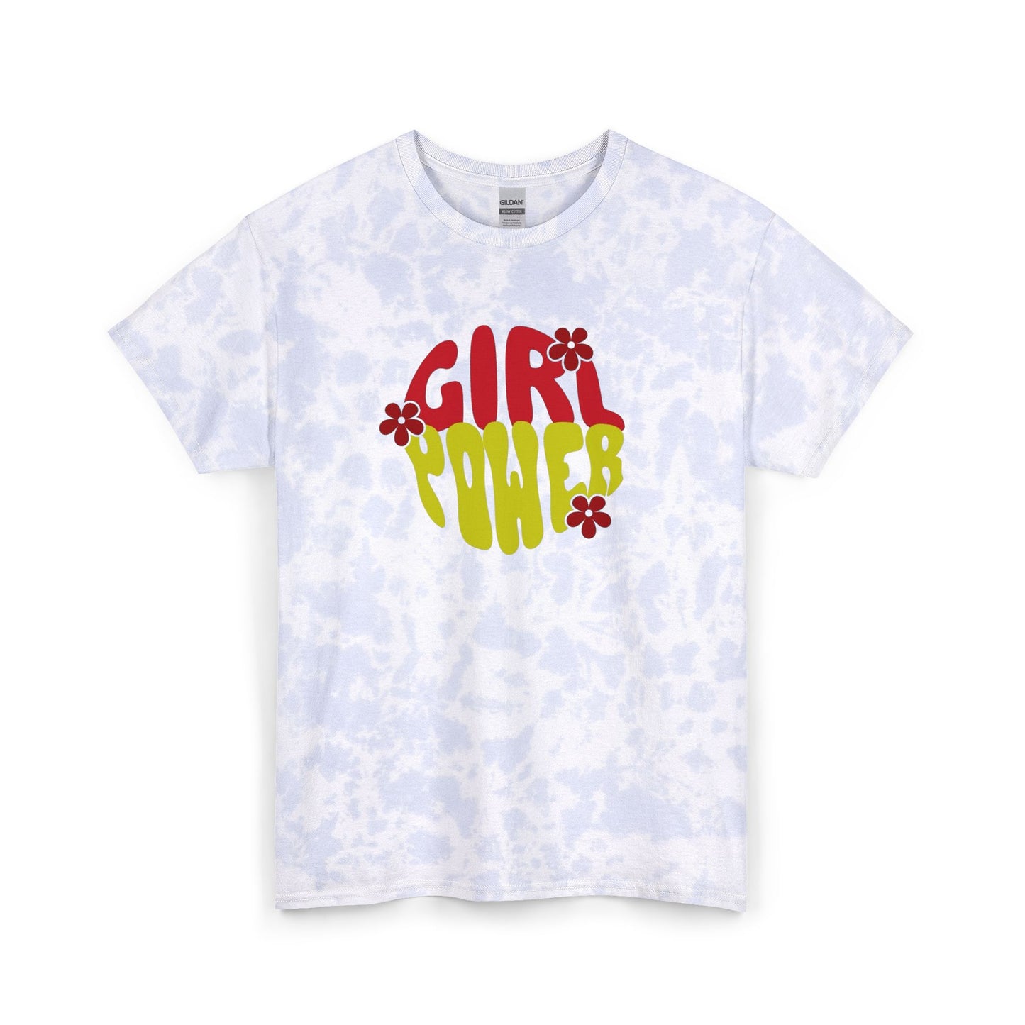 Girl Power Graphic T Shirt Unisex Tie Dye Cotton Tee