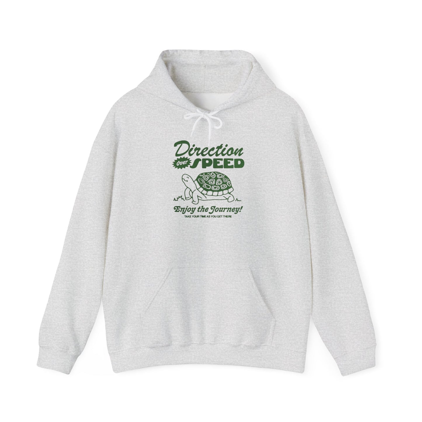 Enjoy The Journey Turtle Graphic Hoodie Unisex Heavy Blend™ Hooded Sweatshirt