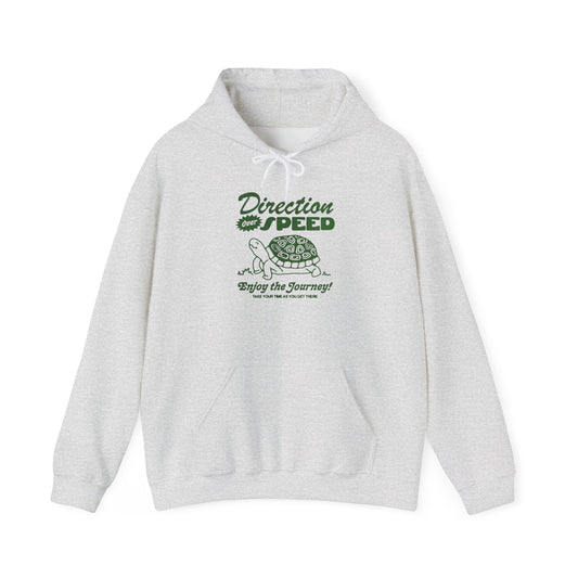 Enjoy The Journey Turtle Graphic Hoodie Unisex Heavy Blend™ Hooded Sweatshirt