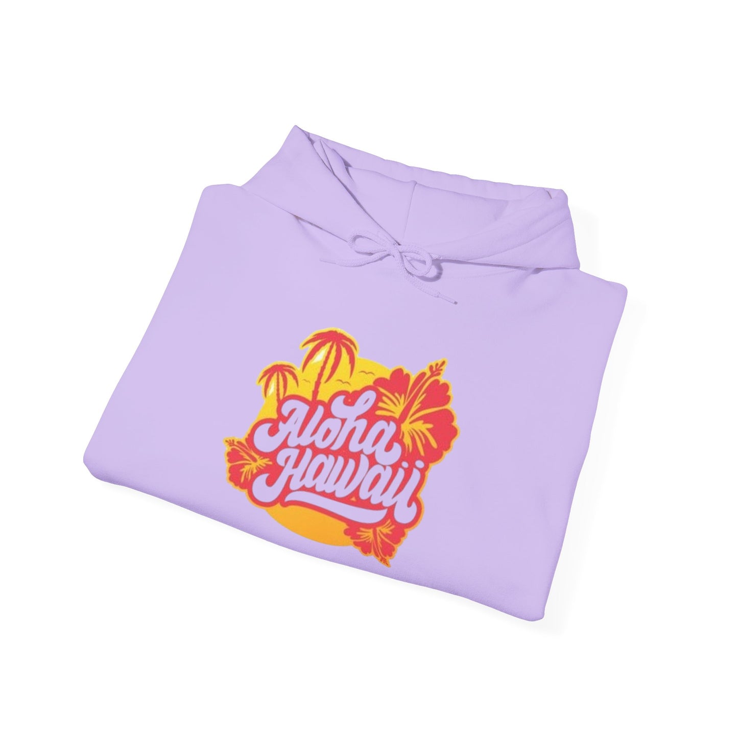 Aloha Hawaii Graphic Hoodie Unisex Heavy Blend™ Hooded Sweatshirt