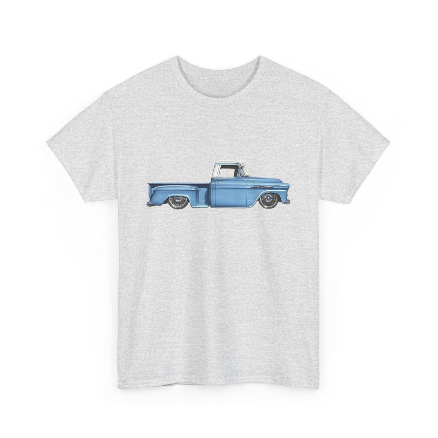 Vintage Chevrolet Pickup 60's Graphic T Shirt Unisex Heavy Cotton Tee NEW