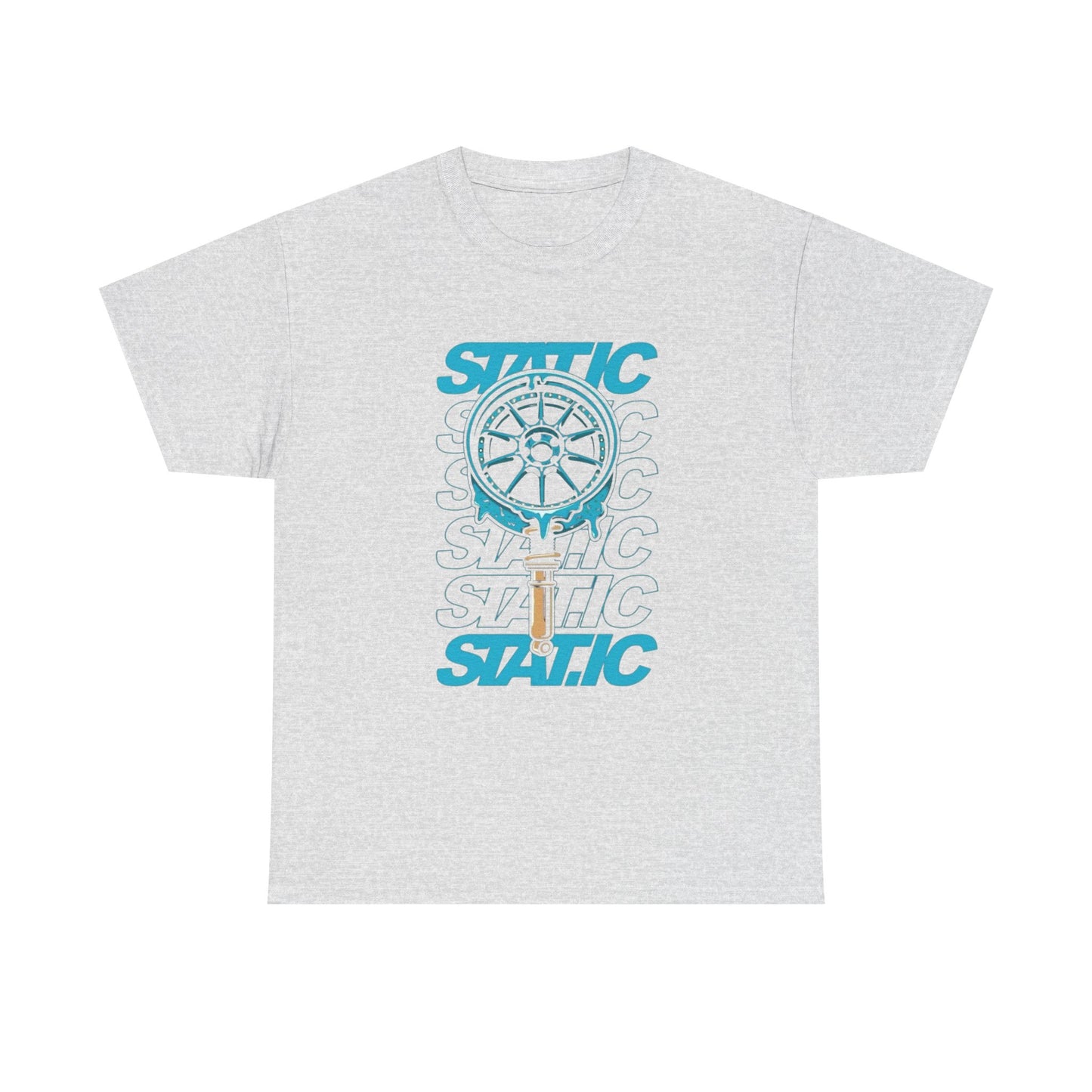 Static Car JDM Retro Drifting Graphic T Shirt Heavy Cotton Tee Gift Vintage
