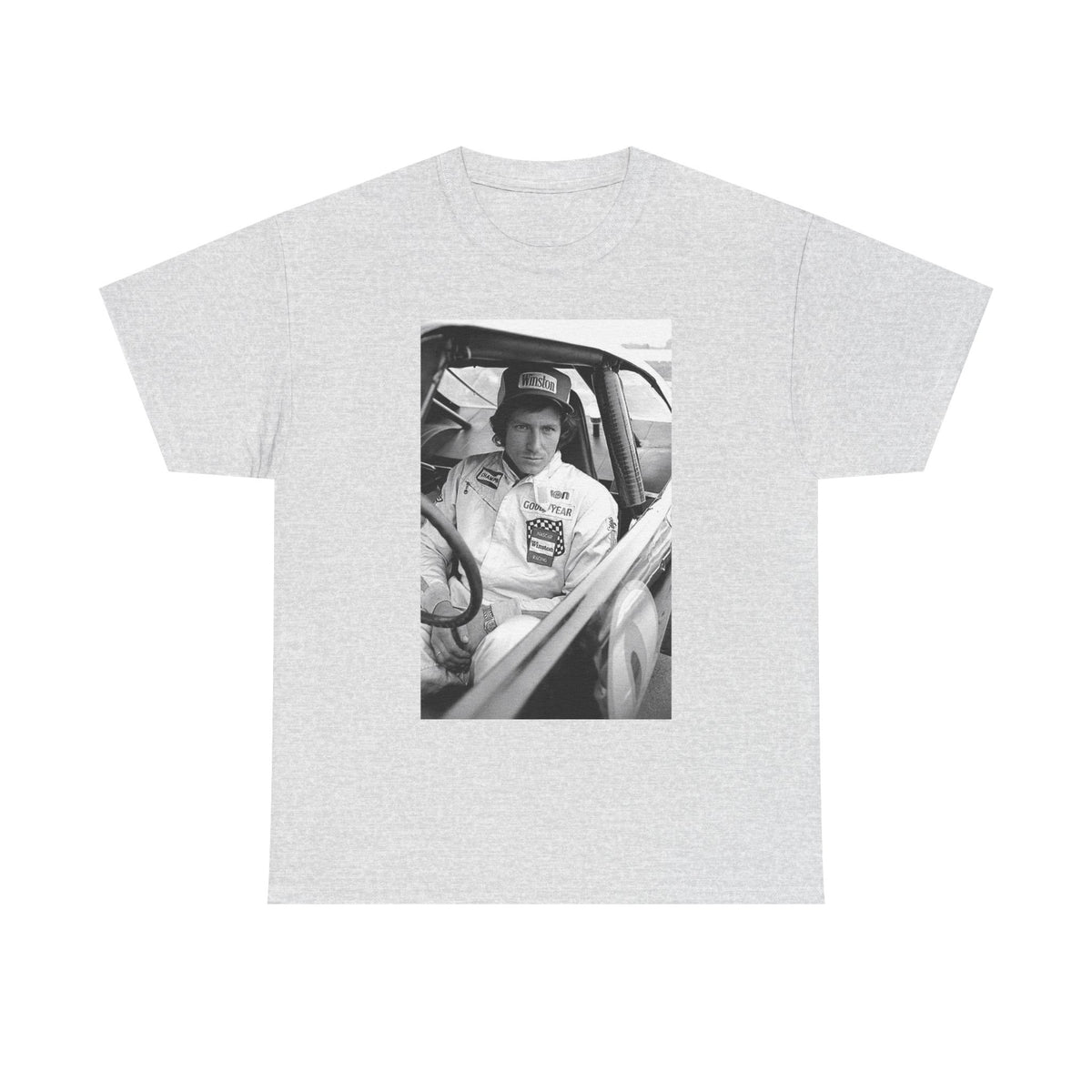 Dale Earnhardt Vintage Racing Graphic Retro Unisex Heavy Cotton Tee