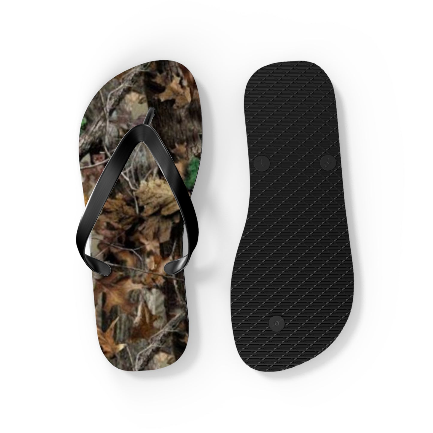 Waves And Sun Camo Tree Sandals Summer Flip Flops Slides BRAND NEW