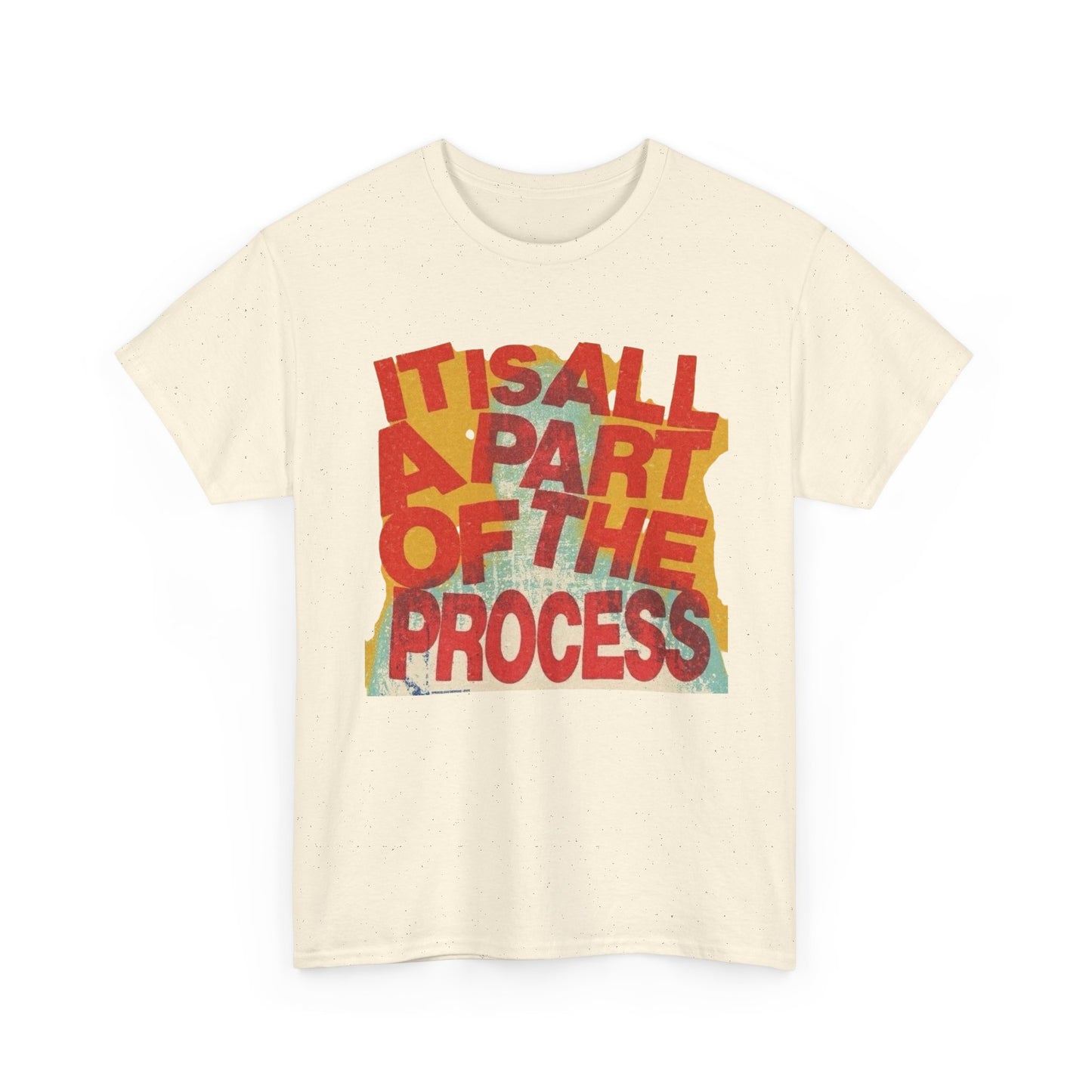 It's All Apart Of The Process Graphic T-Shirt Unisex Heavy Cotton Tee Gift