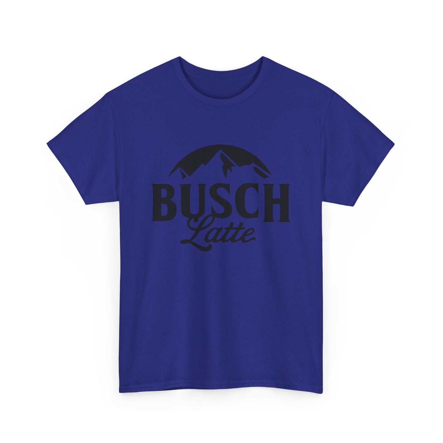 Busch Latte Funny Beer Graphic T Shirt Unisex Heavy Cotton Tee NEW
