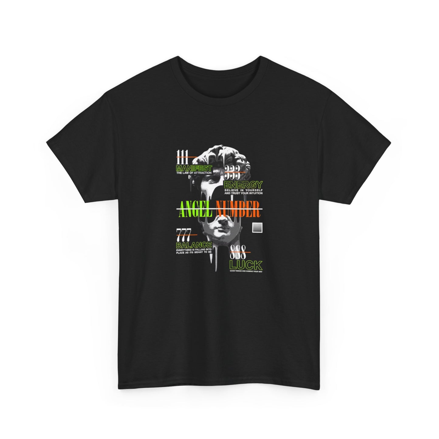 Angel Number Graphic T Shirt NEW Adult Unisex Heavy Cotton Tee