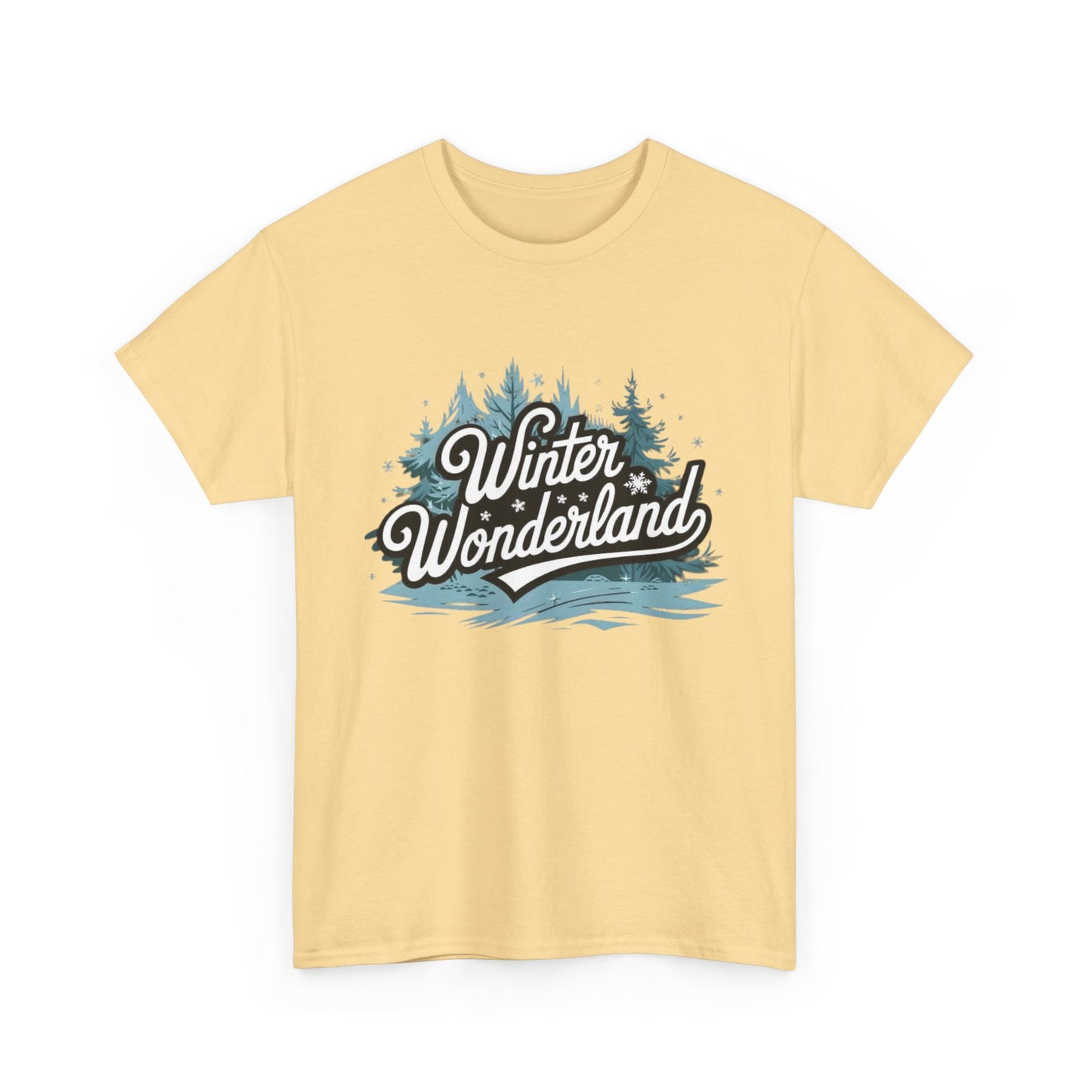 Winter Wonderland Graphic T Shirt ADULT NEW