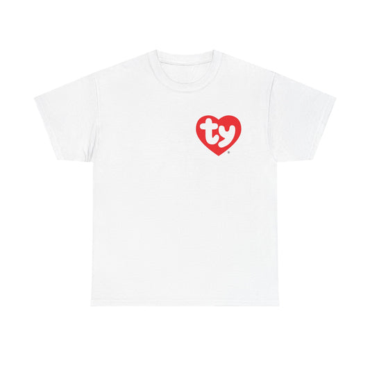 Ty Logo Beanie Babies Tshirt Vintage 90s Kids Retro Unisex Heavy Cotton Tee