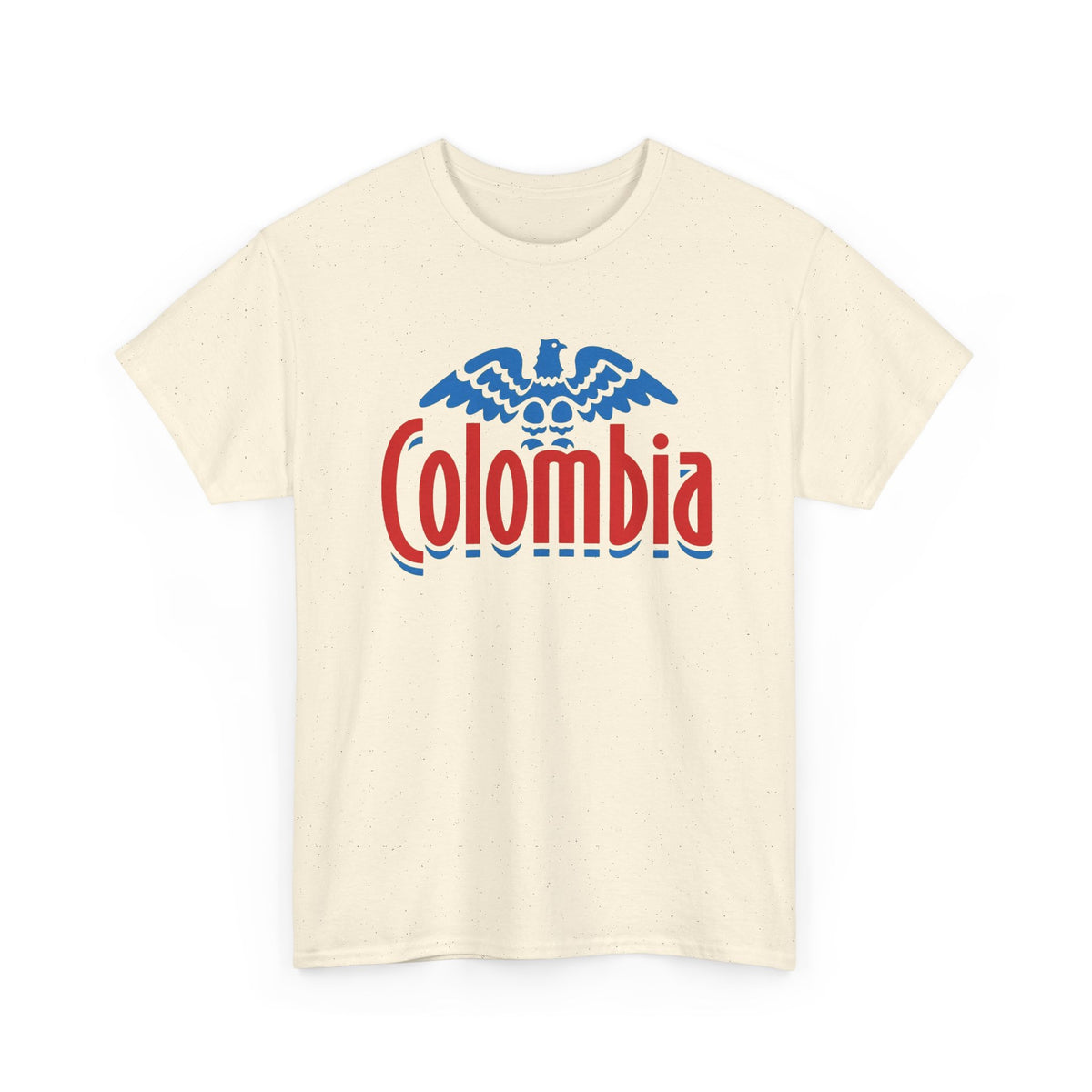 Colombia Graphic T Shirt Men's Travel Vintage Heavy Cotton Tee