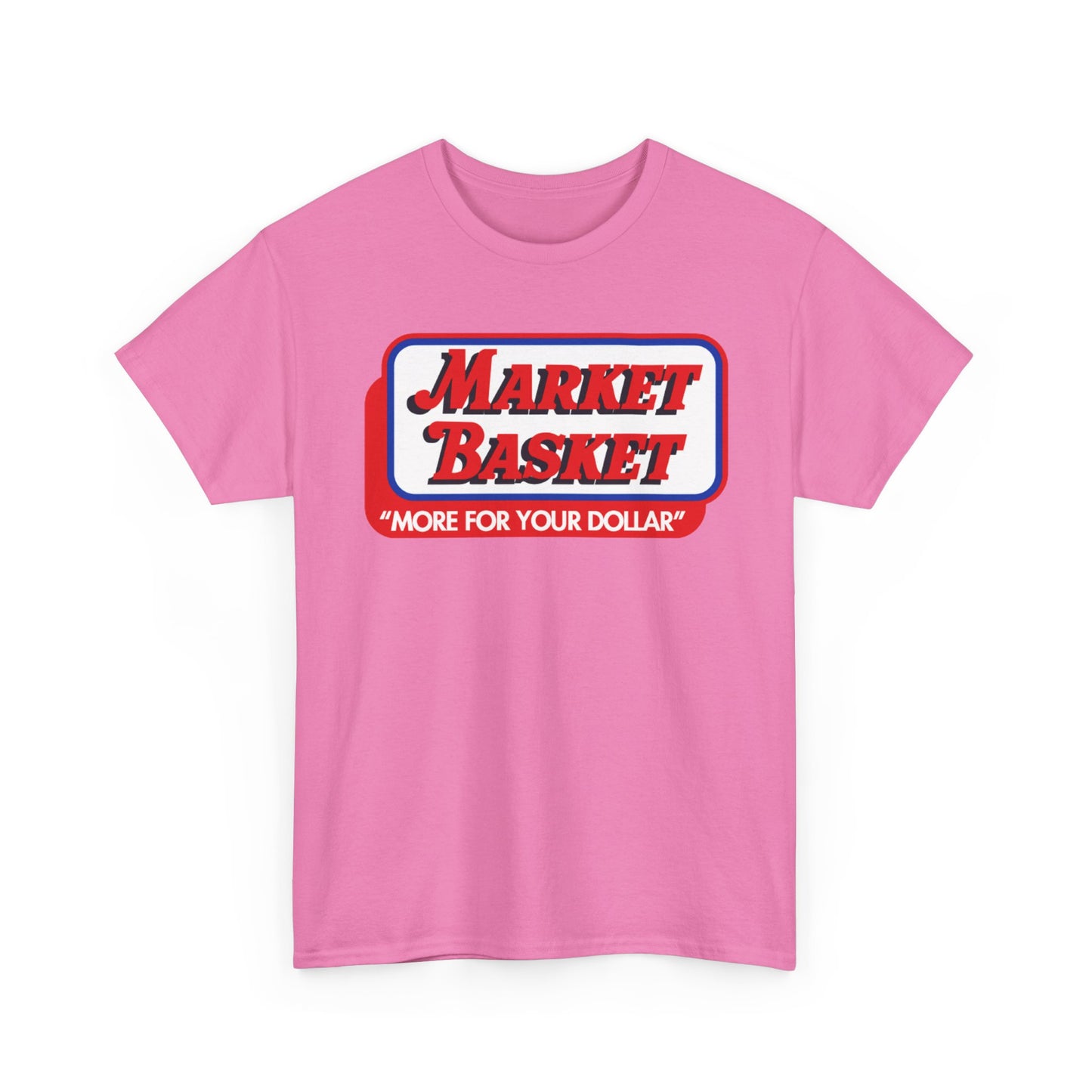 Boston vintage New England market basket patriots Heavy Cotton Tee