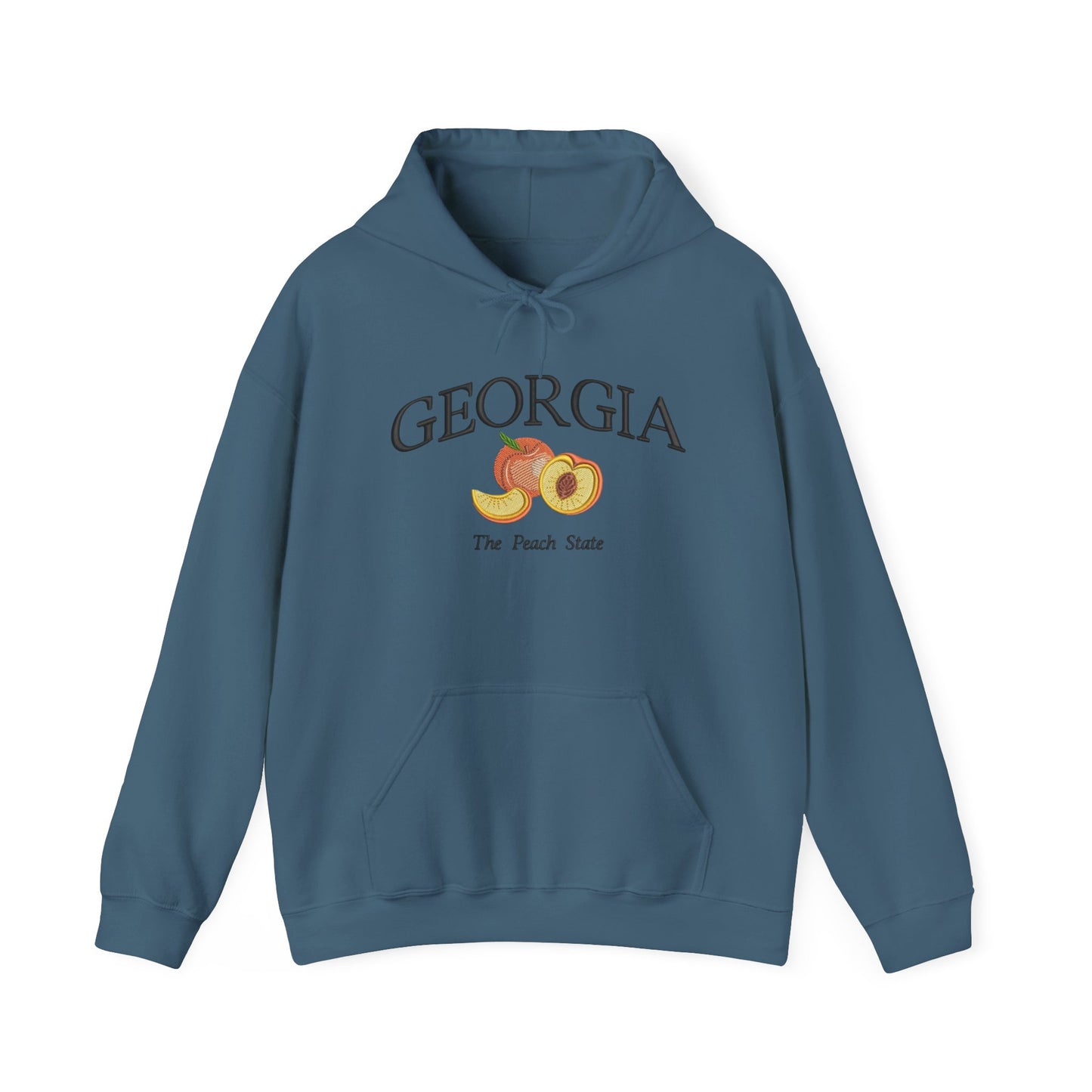 Georgia The Peach State Graphic Hoodie NEW Heavy Blend™ Sweatshirt