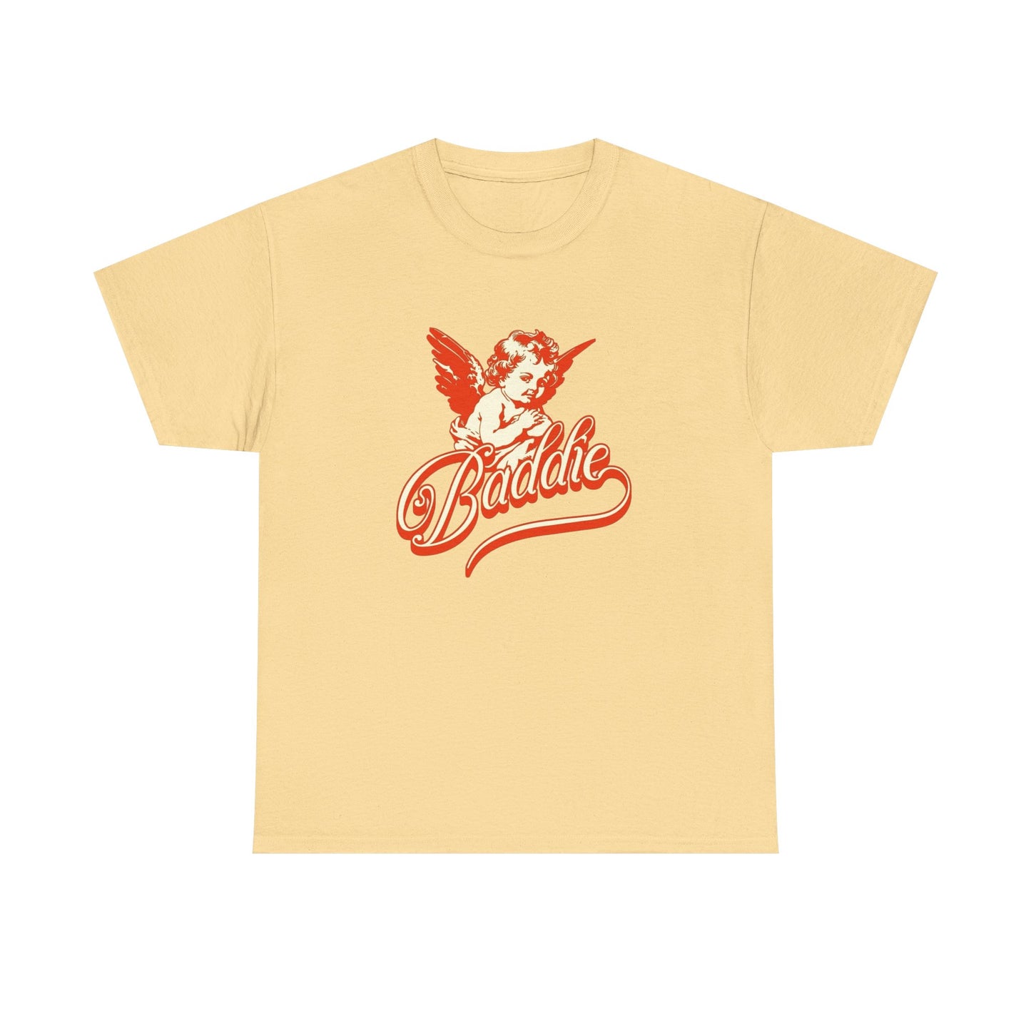 Baddie Graphic T Shirt ADULT NEW Heavy Cotton Tee