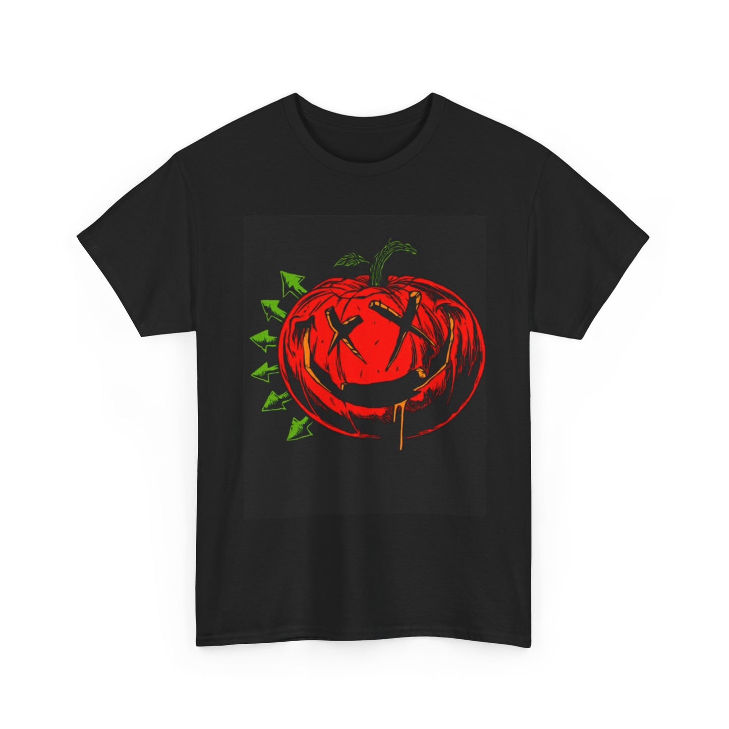 Blink 182 T-shirt pumpkin graphic rock band tour Cali Unisex Heavy Cotton Tee