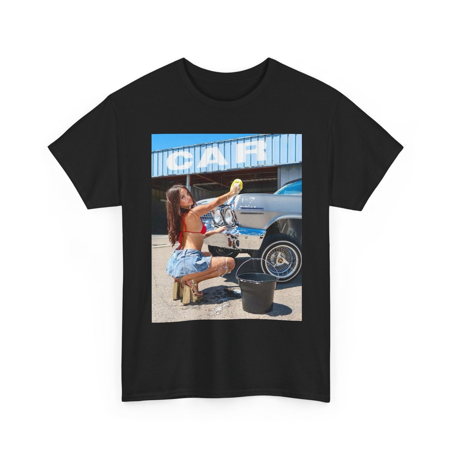 Impala Lowrider Model Graphic T Shirt S-5XL Unisex Heavy Cotton Tee