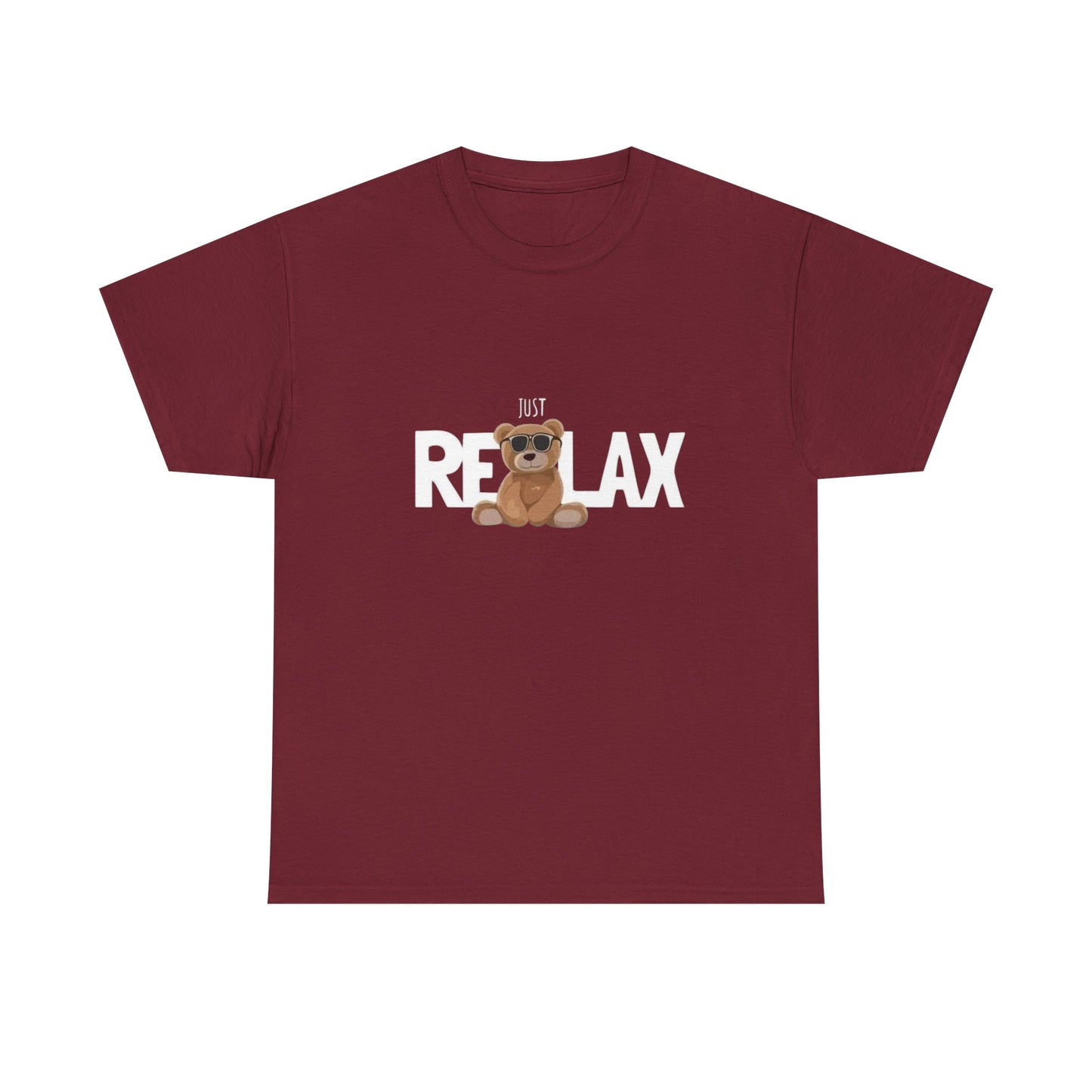 Just Relax Graphic T Shirt Unisex Heavy Cotton Tee