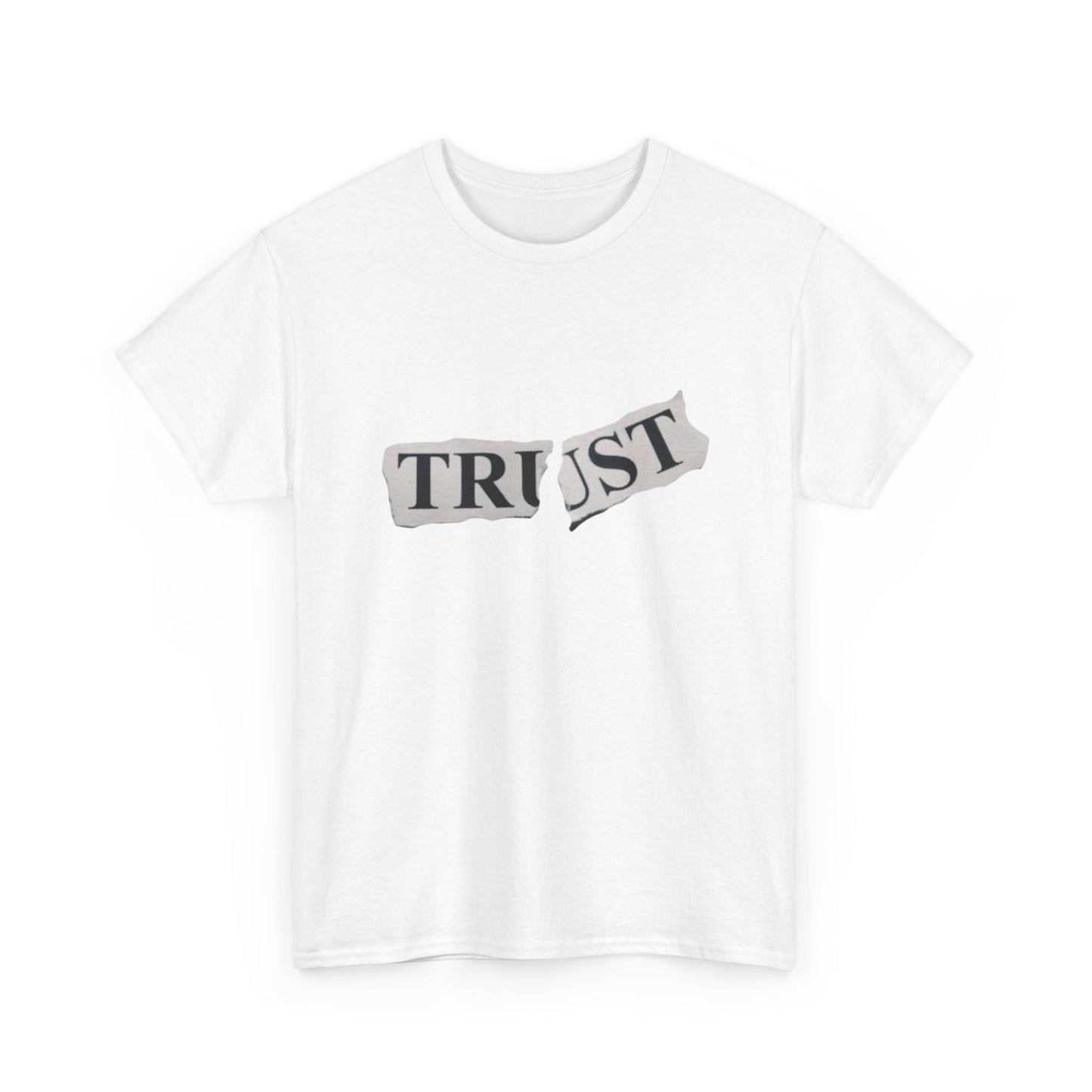 Broken Trust Graphic T Shirt NEW GIFT Unisex Heavy Cotton Tee