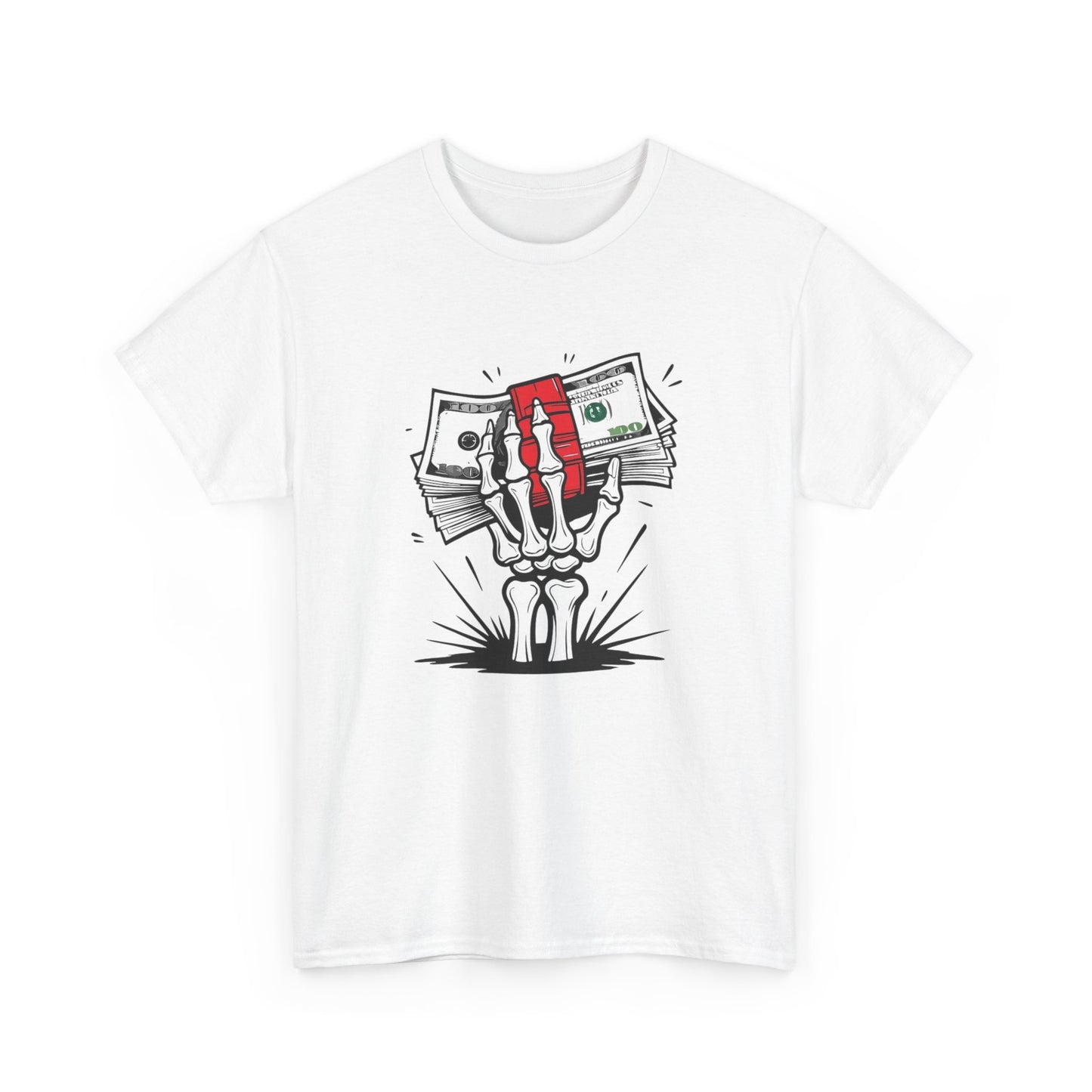Dead Rich From The Grave Graphic T Shirt Unisex Heavy Cotton Tee