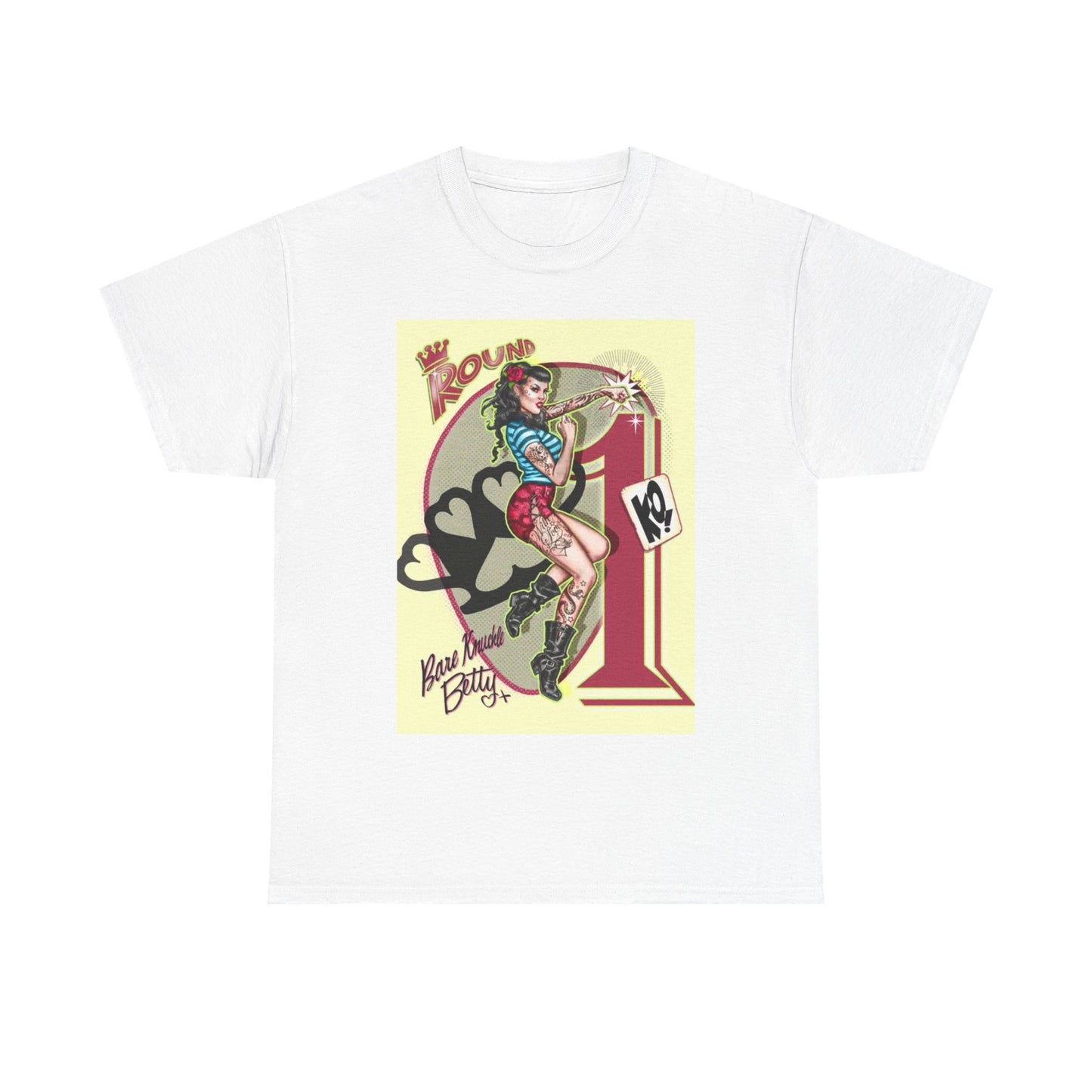 Boxing Life Tshirt 50s Gym MMA UFC graphic Unisex Heavy Cotton Tee