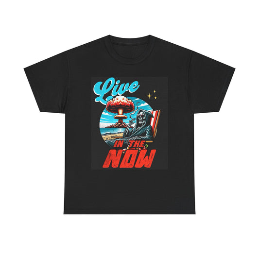 Live In The Now Graphic T Shirt Brand New Cotton Tee