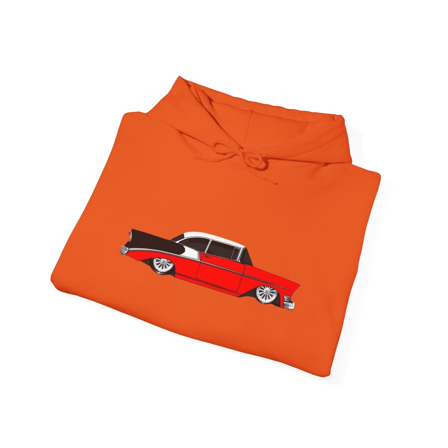 57 Chevrolet Hot Rod Vintage Graphic Hoodie NEW Unisex Heavy Hooded Sweatshirt