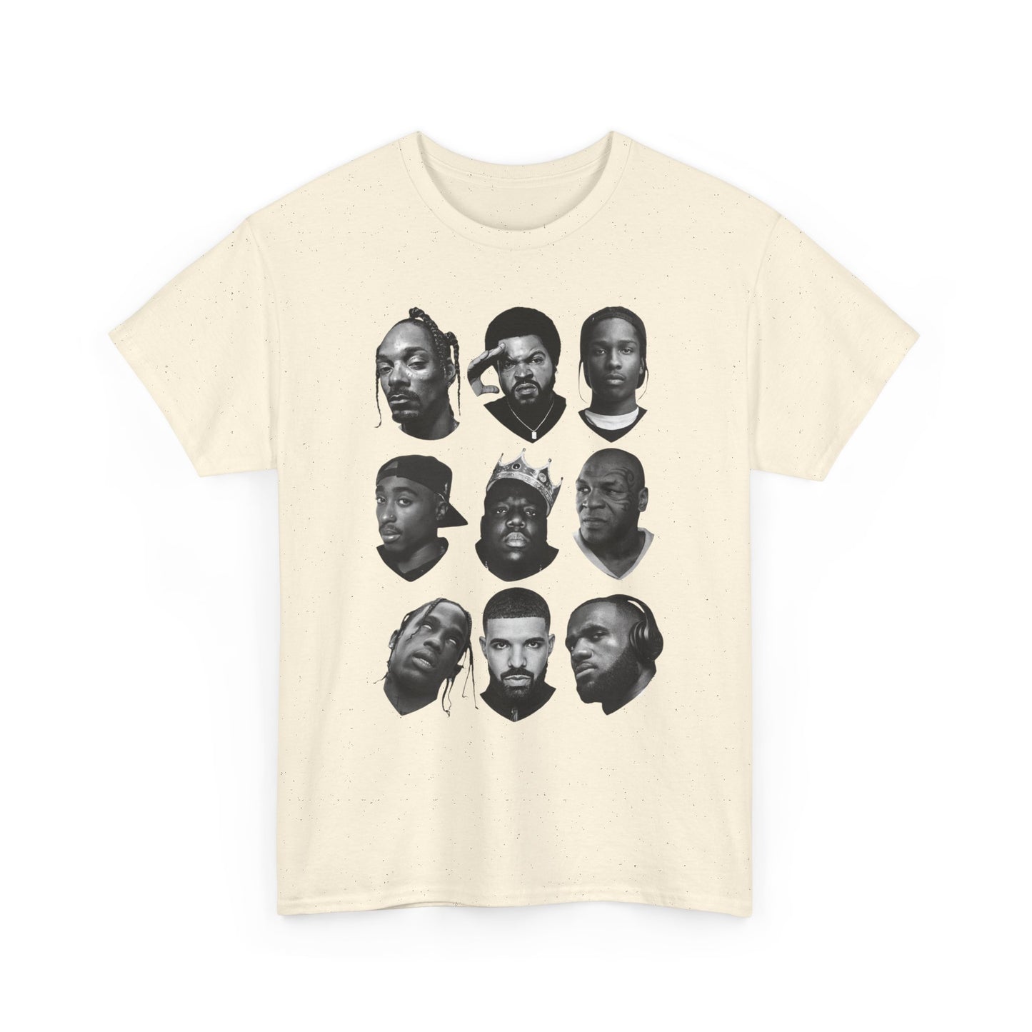 Hip Hop Legends Rap Vintage Graphic T Shirt NEW Unisex Heavy Cotton Tee