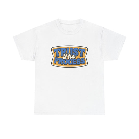 Trust The Process Graphic T-Shirt Unisex Heavy Cotton Tee Gift NEW