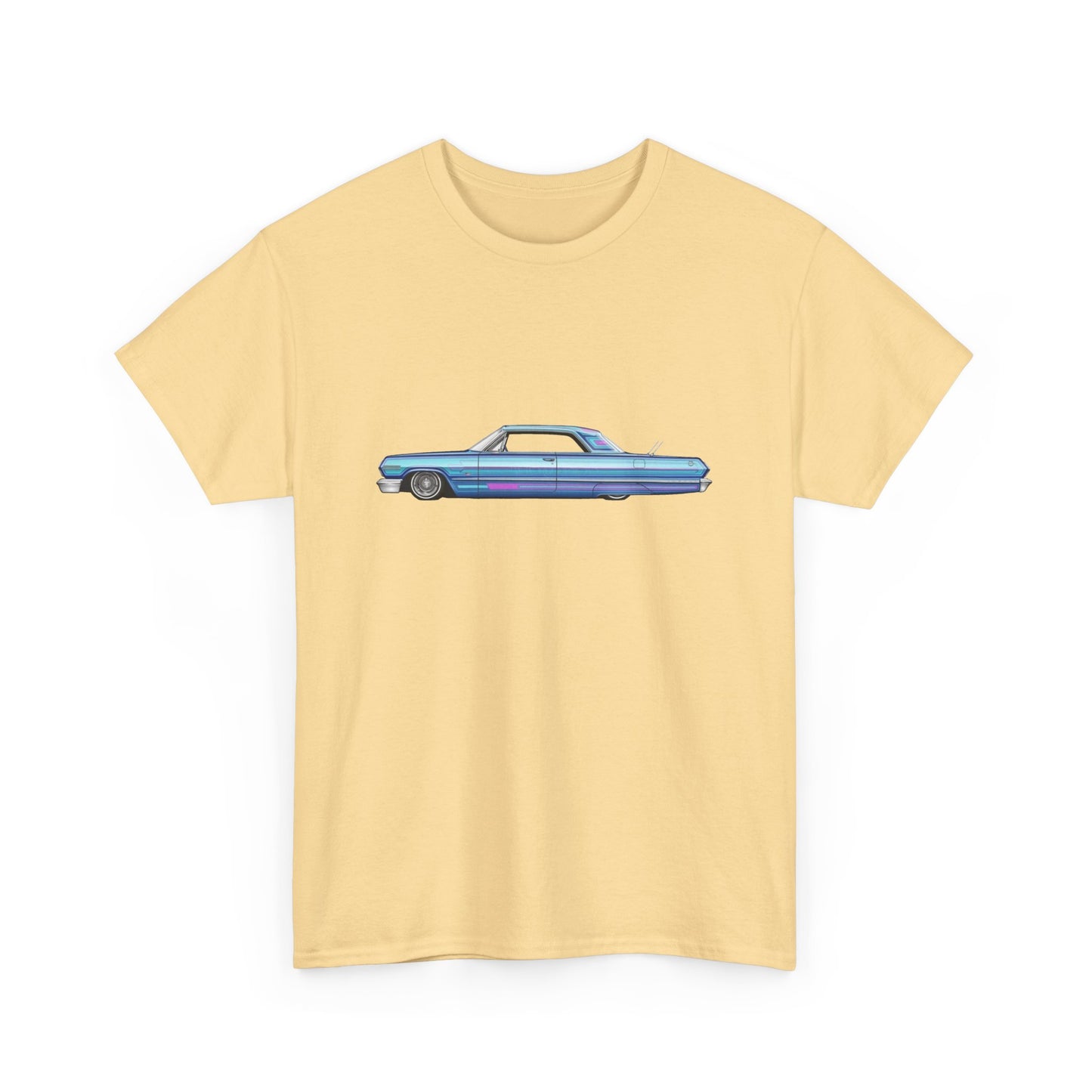 64 Impala Lowrider Cali Graphic T Shirt Unisex Heavy Cotton Tee NEW