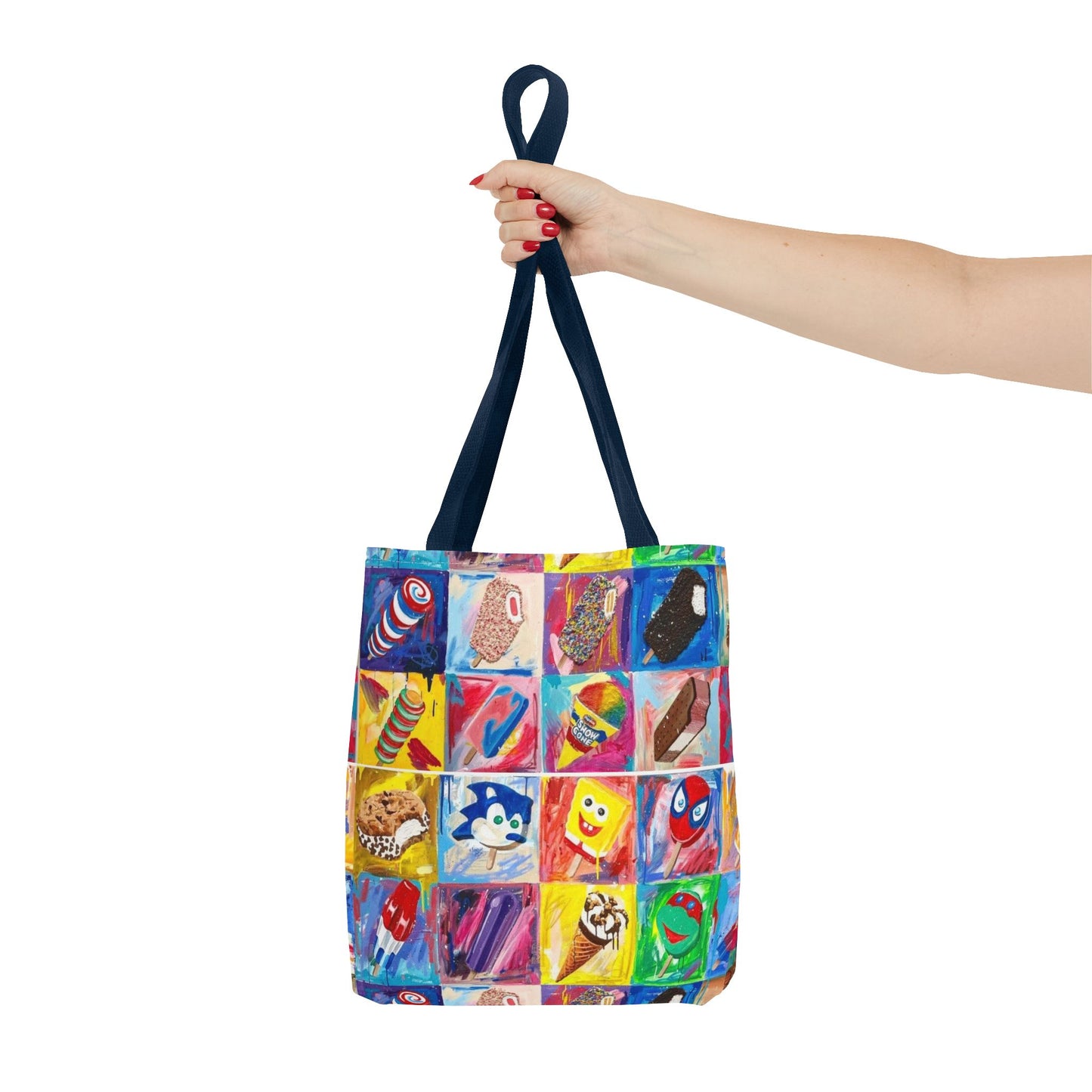 Ice Cream Retro BRAND NEW Modern Purse - Pocketbook - Travel Tote Bag (AOP)