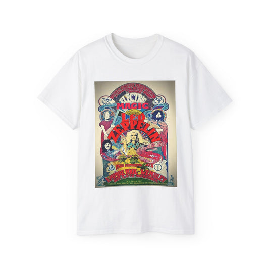 Led Zeppelin rock vintage retro 70s band New York Unisex Ultra Cotton Tee