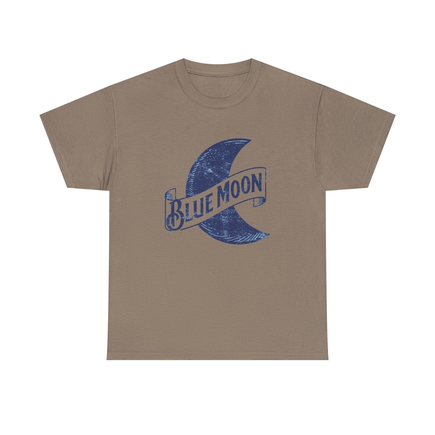 Blue Moon Graphic T Shirt NEW Unisex Heavy Cotton Tee