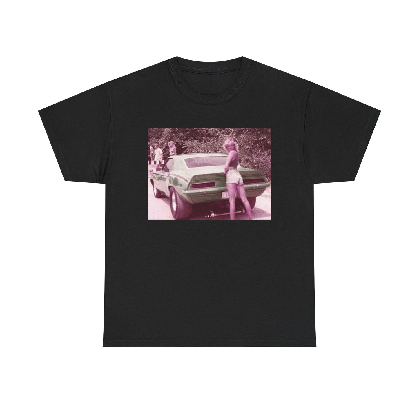 Drag Racing Camaro Vintage  Graphic T Shirt S-5XL NEW Unisex Cotton Tee