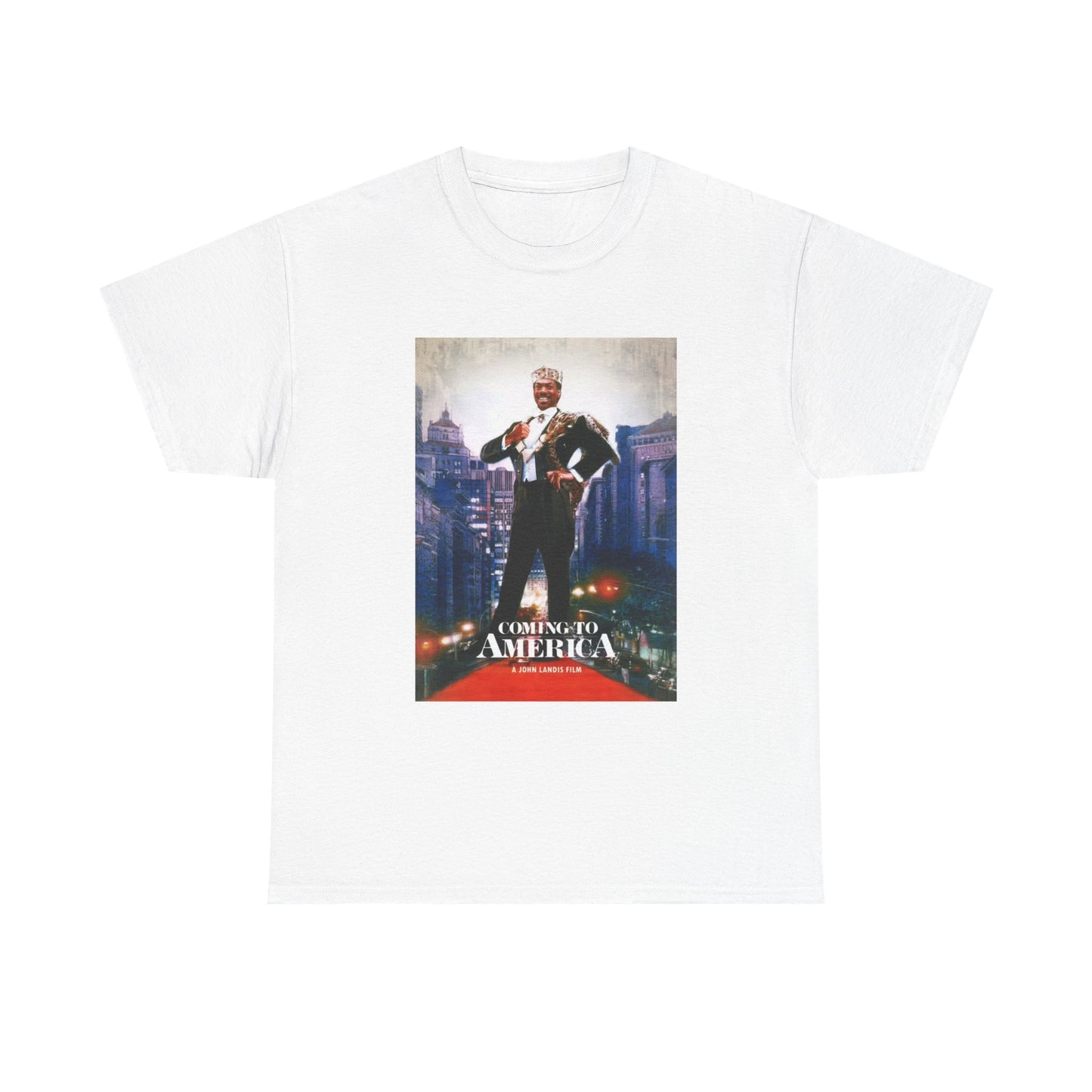 Coming To America tshirt Vintage Movie Eddie Murphy Unisex Heavy Cotton Tee
