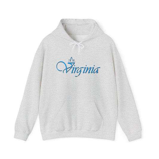 Virginia State Graphic Hoodie's Unisex Heavy Blend™ Hooded Sweatshirt