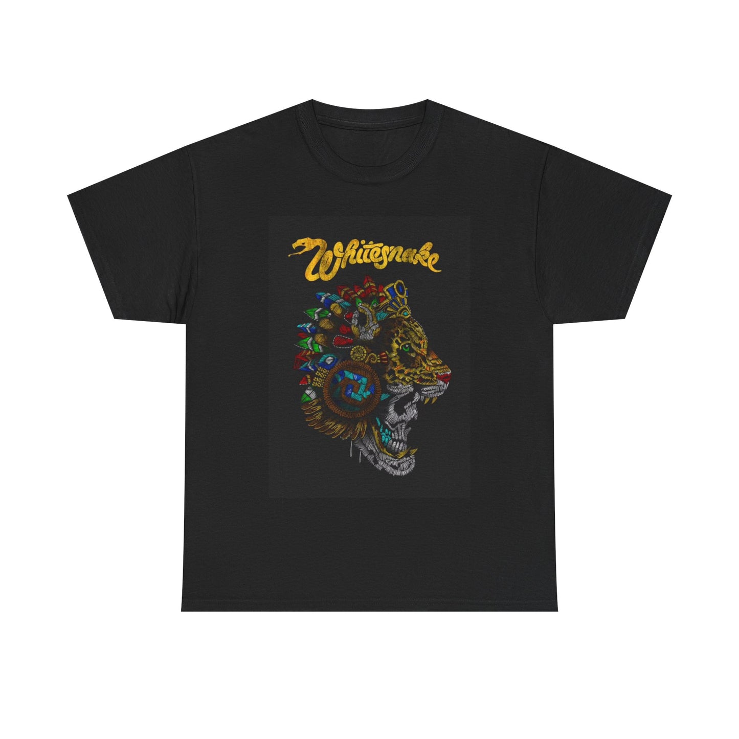 Whitesnake T-shirt vintage rock band 80s retro graphic Unisex Heavy Cotton Tee