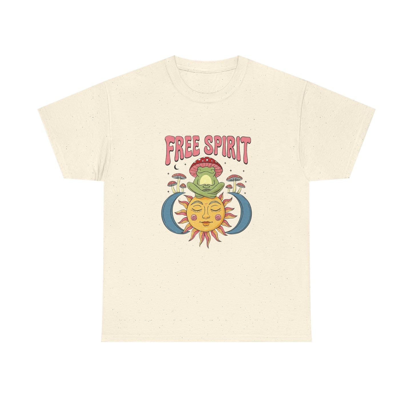 Free Spirit Graphic T-Shirt Men's Women's Heavy Cotton Tee NEW GIFT