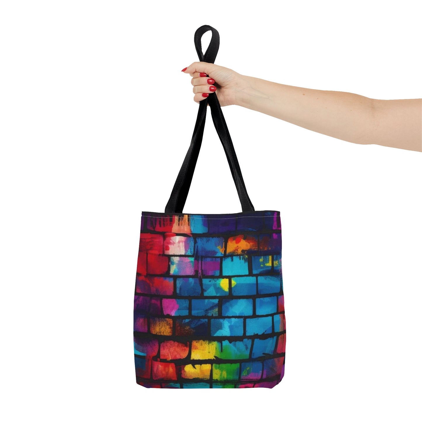Rainbow Brick BRAND NEW Modern Purse - Pocketbook - Travel Tote Bag (AOP)