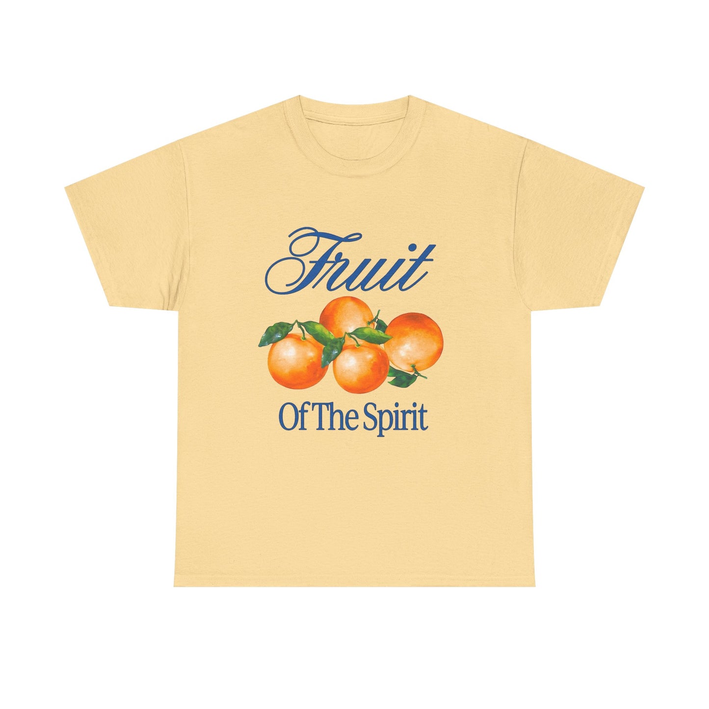 Fruit Of The Spirit Jesus Retro Graphic T Shirt Unisex Heavy Cotton Tee