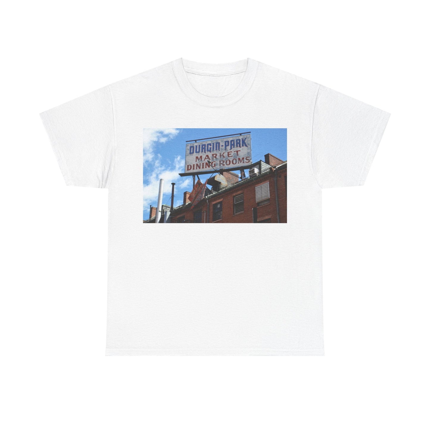 Durgin Park Shirt Vintage Boston Posters Retro Fenway Unisex Heavy Cotton Tee