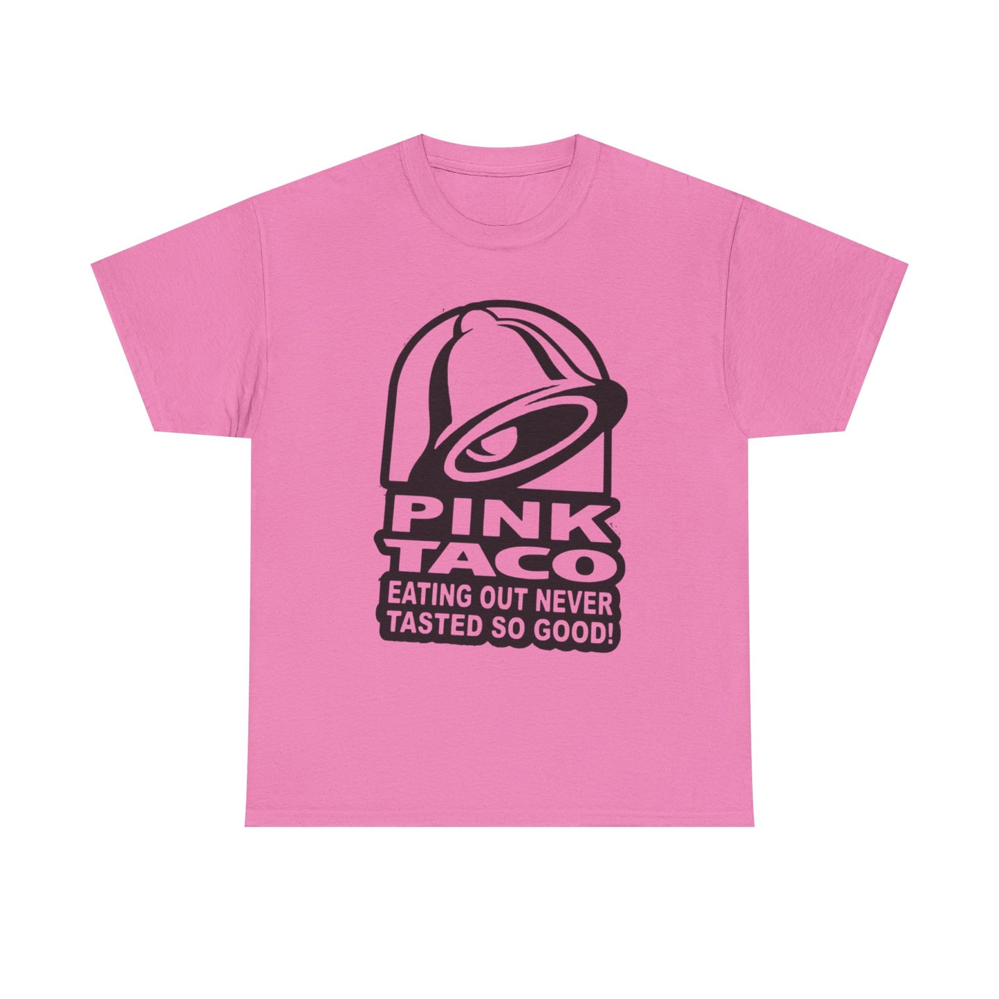 Pink Taco Funny Sex Jokes Graphic T Shirt S-5XL NEW Unisex Heavy Cotton Tee