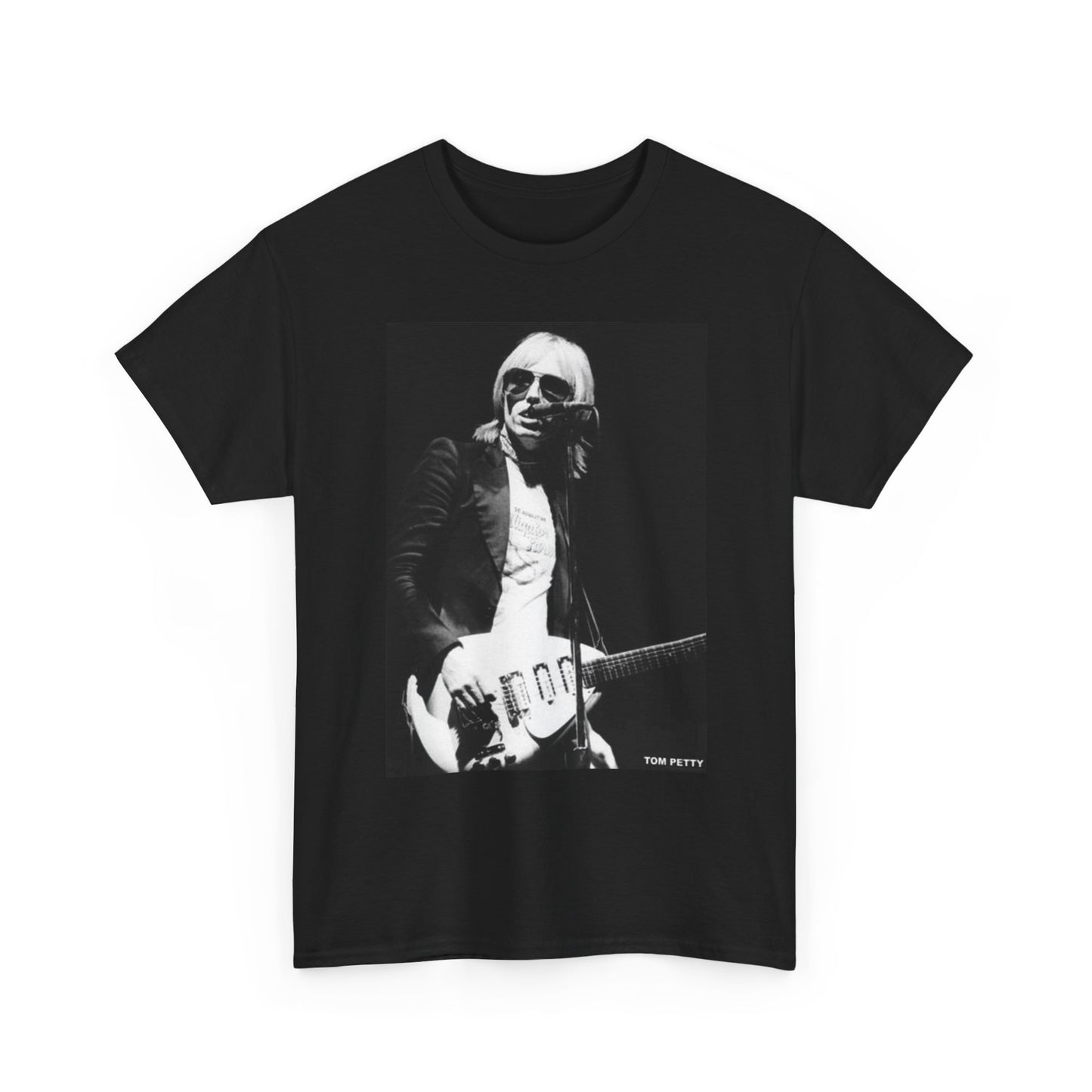 Tom Petty Graphic T Shirt Vintage Stage Photo Unisex Heavy Cotton Tee