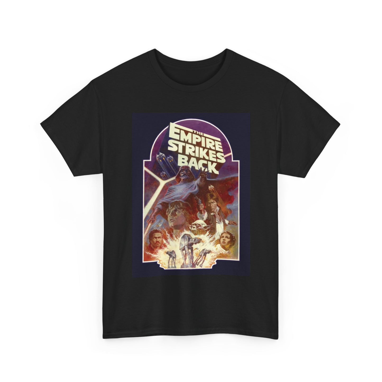 Empire Strikes Back Tshirt star wars vintage space Unisex Heavy Cotton Tee 90s
