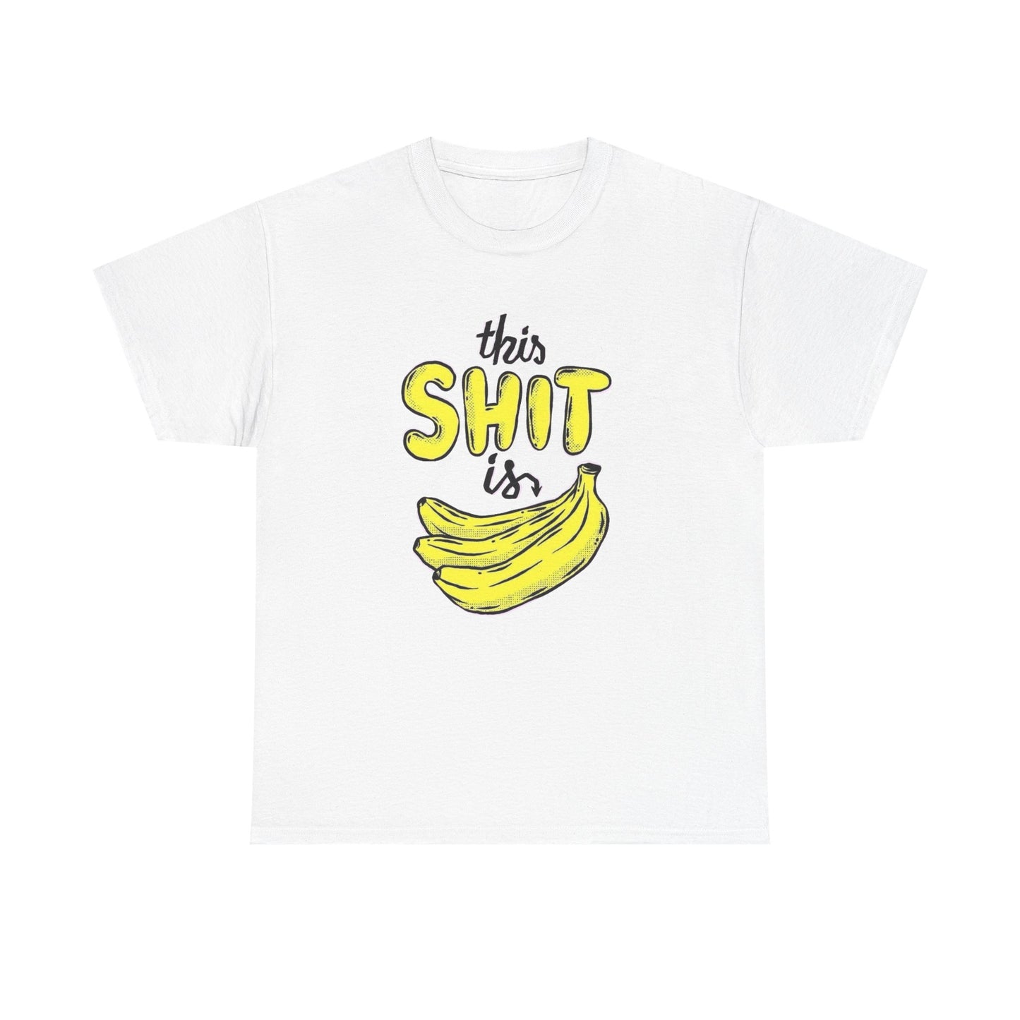 This Is Bananas Funny Graphic T Shirt NEW Adult Regular Sizing Tee